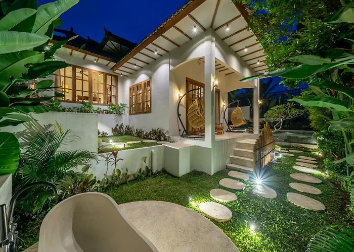 Villa Semiramida By Evdekimi - Tropical Pool With Open-air Bath Ubud